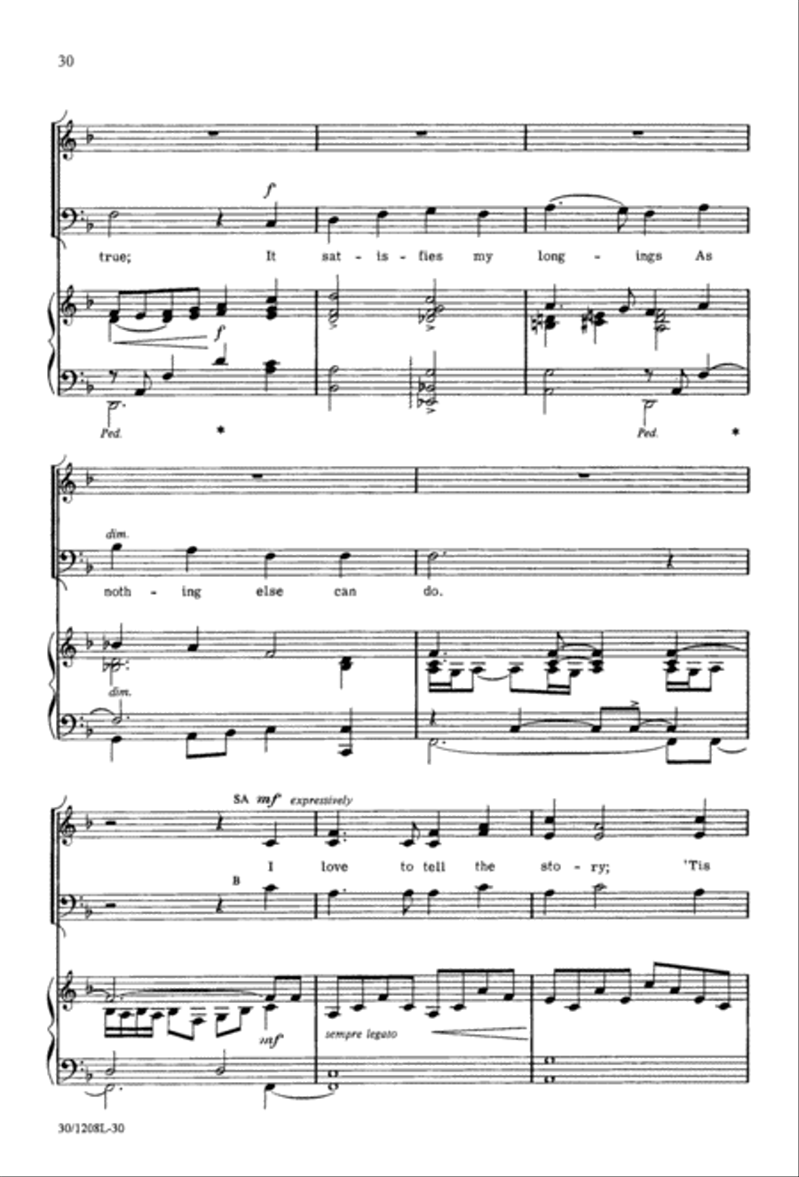 Sensible Solutions for Slim Sundays (Digital Download) 3-Part scores gallery preview page 32