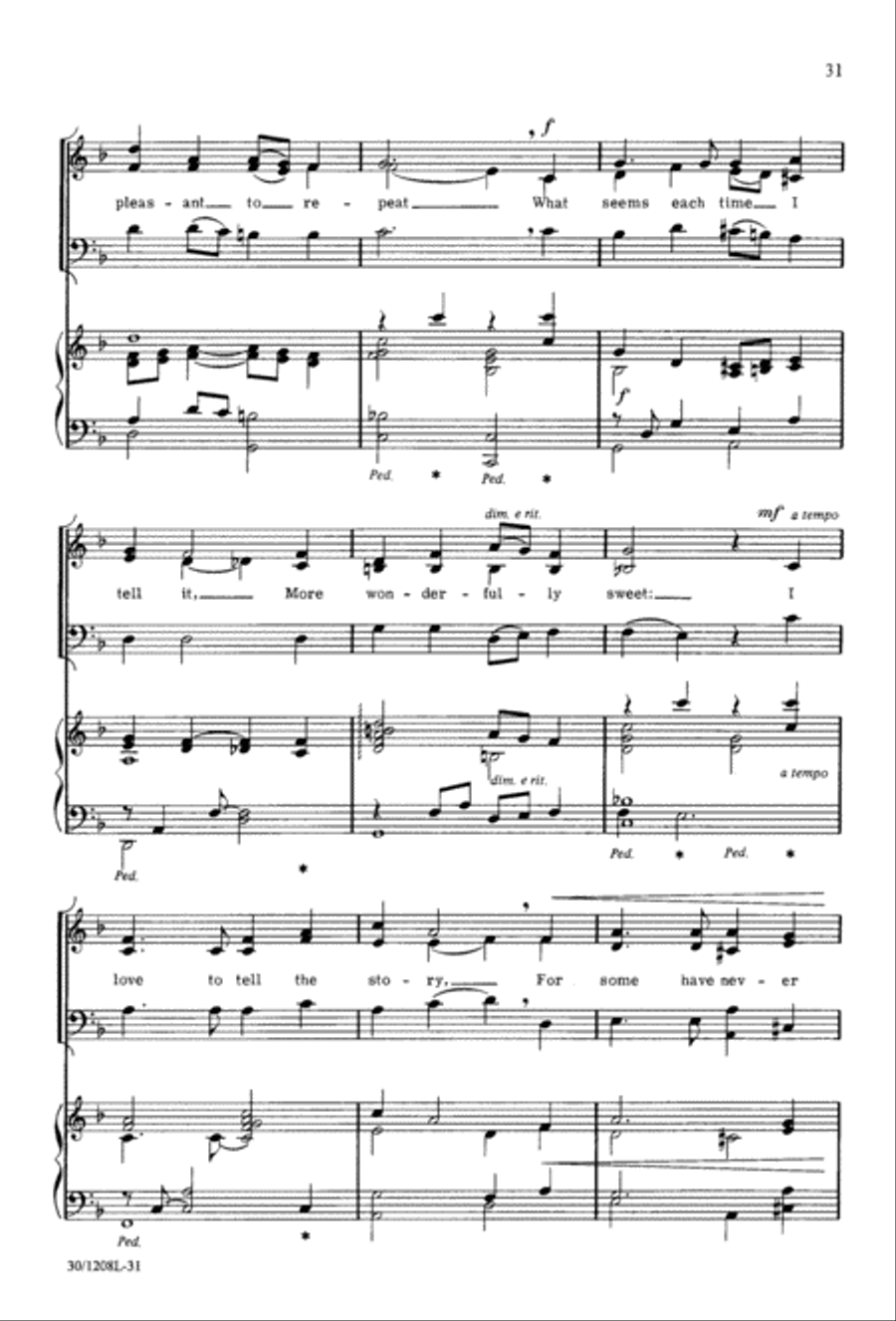 Sensible Solutions for Slim Sundays (Digital Download) 3-Part scores gallery preview page 33