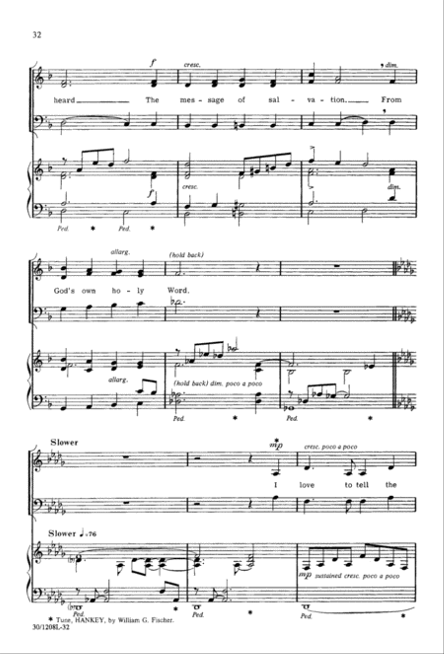 Sensible Solutions for Slim Sundays (Digital Download) 3-Part scores gallery preview page 34