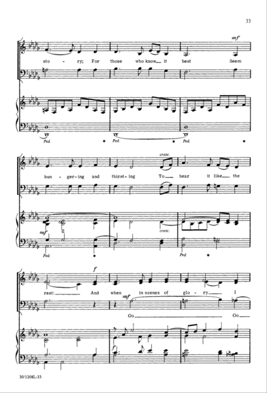 Sensible Solutions for Slim Sundays (Digital Download) 3-Part scores gallery preview page 35