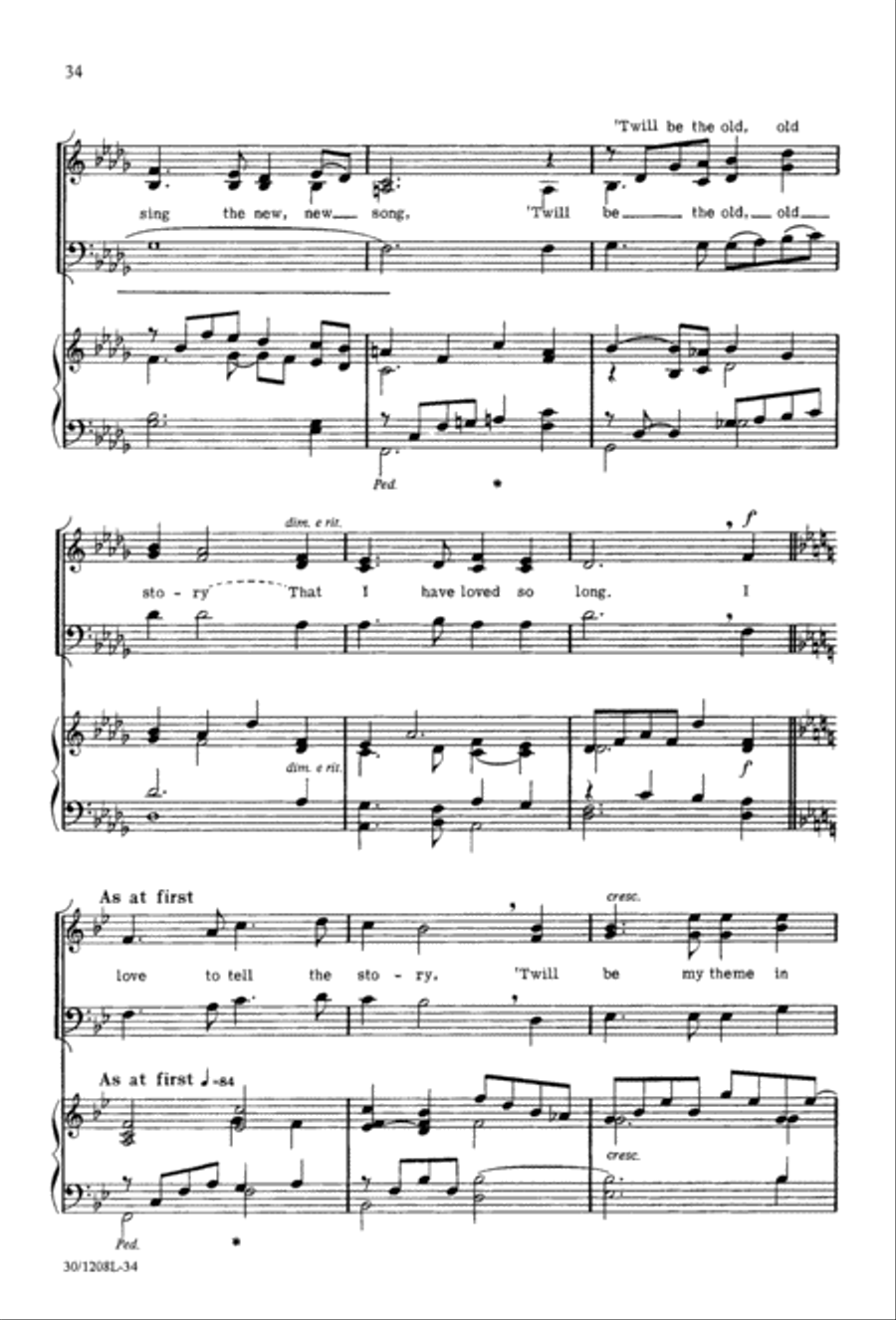Sensible Solutions for Slim Sundays (Digital Download) 3-Part scores gallery preview page 36