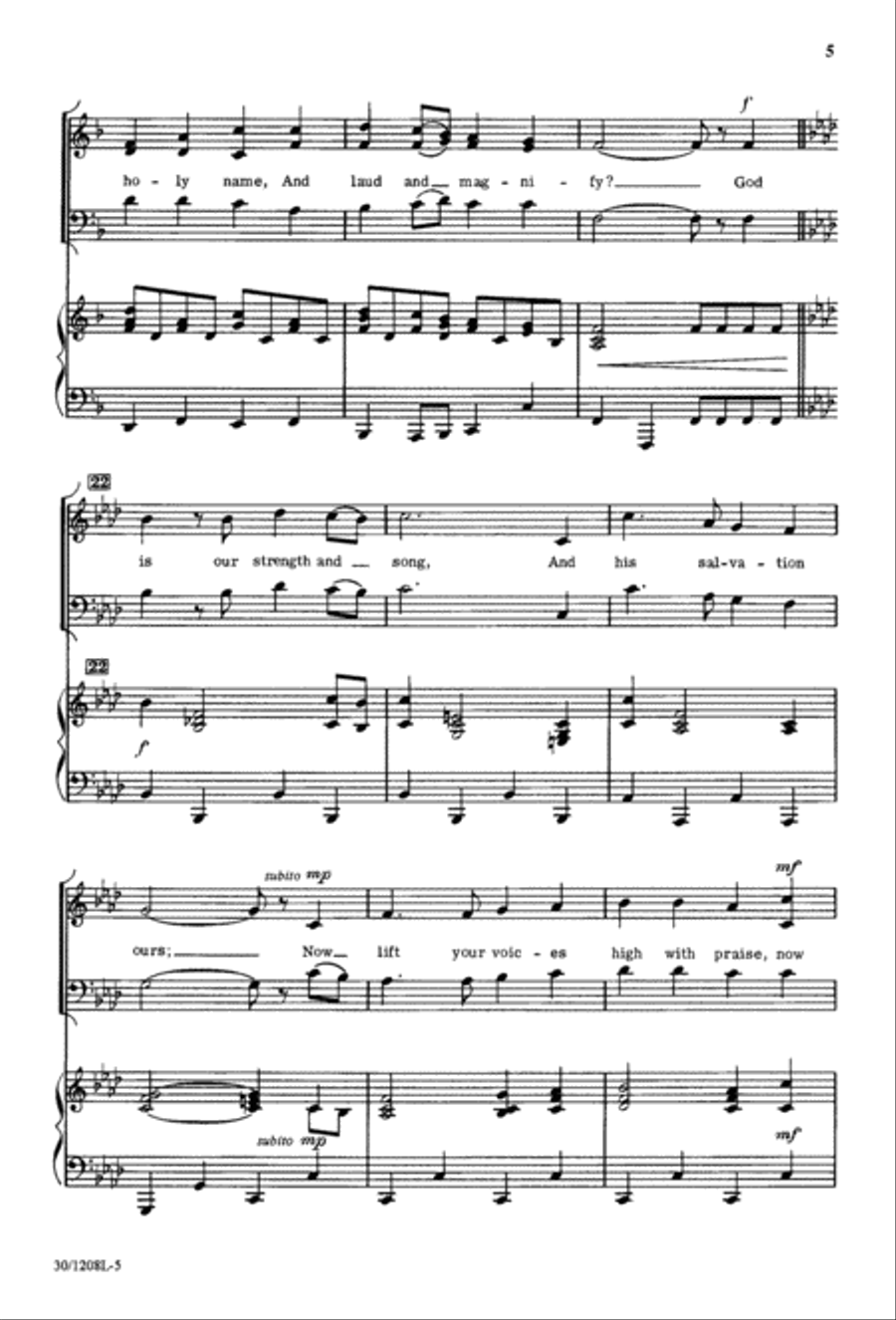 Sensible Solutions for Slim Sundays (Digital Download) 3-Part scores gallery preview page 7