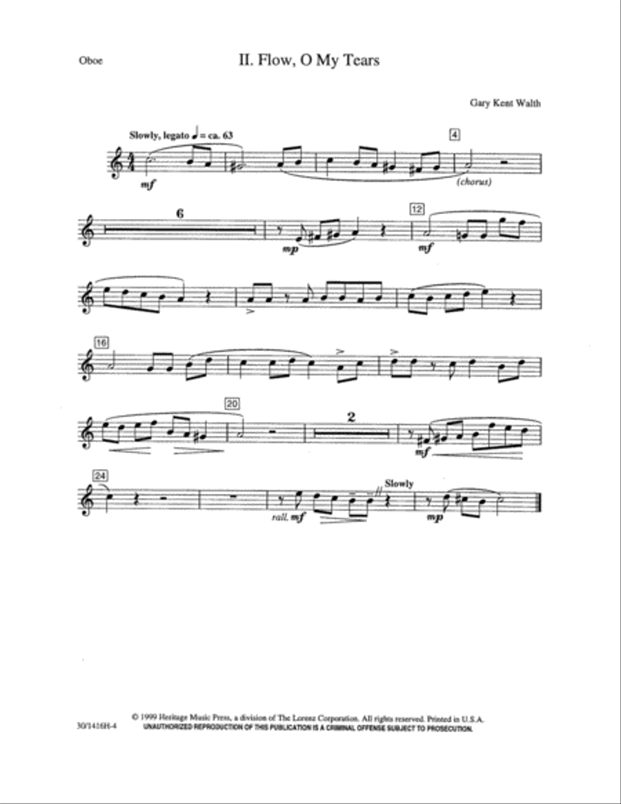 Three Fragmented Farces - Inst Pts Choir scores gallery preview page 4