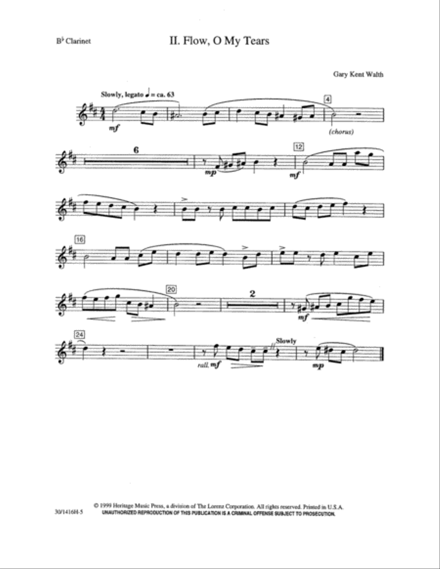 Three Fragmented Farces - Inst Pts Choir scores gallery preview page 6