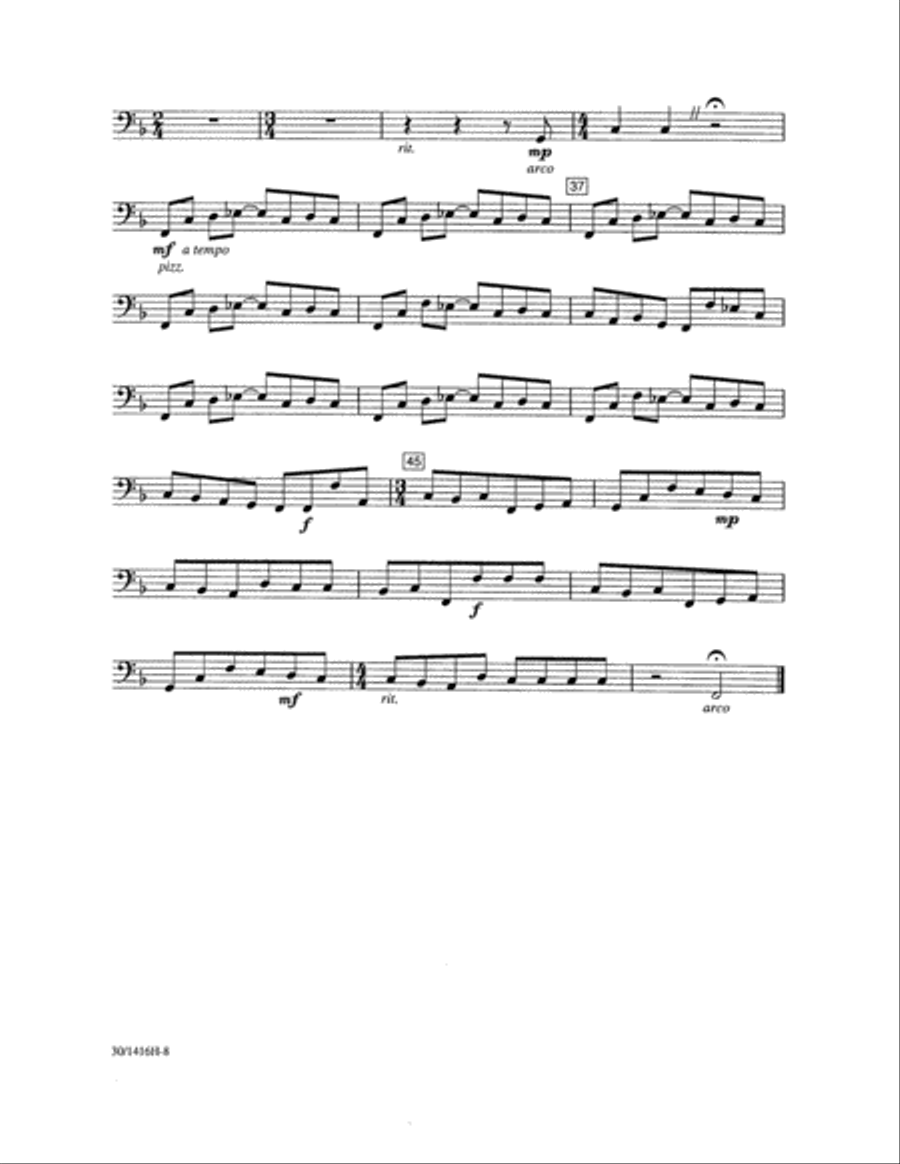 Three Fragmented Farces - Inst Pts Choir scores gallery preview page 10