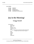 Joy in the Morning - Orchestration