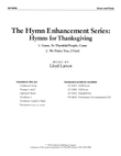 Hymns for Thanksgiving - Brass and Percussion Score and Parts