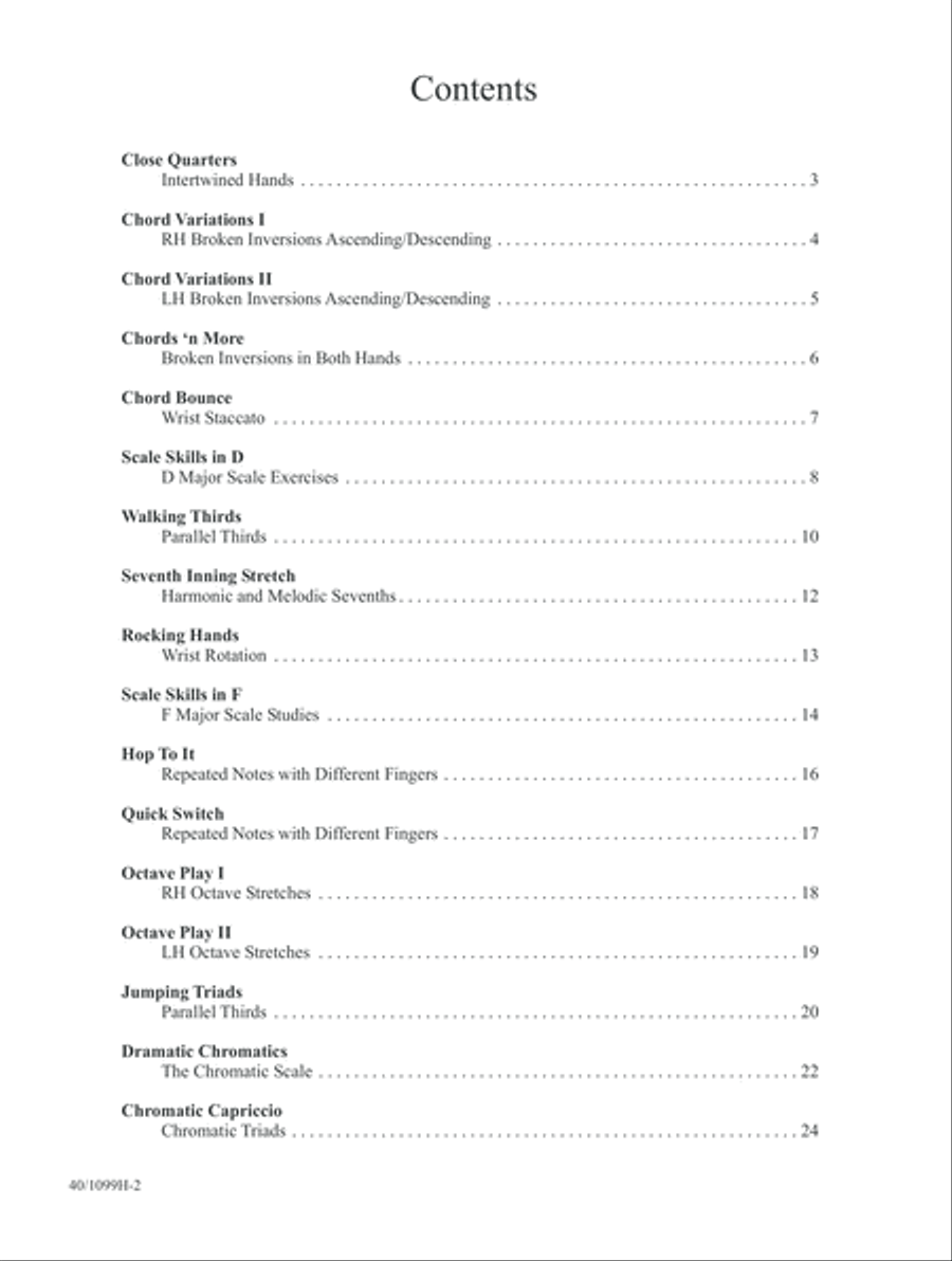 Technique Tune-Ups - Book 4 (Digital Download) Piano Method scores gallery preview page 2