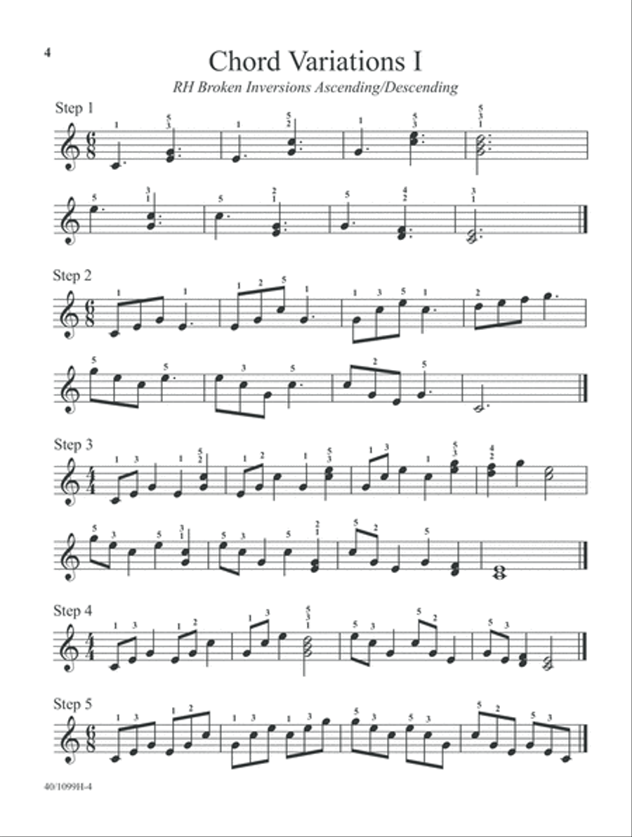 Technique Tune-Ups - Book 4 (Digital Download) Piano Method scores gallery preview page 4
