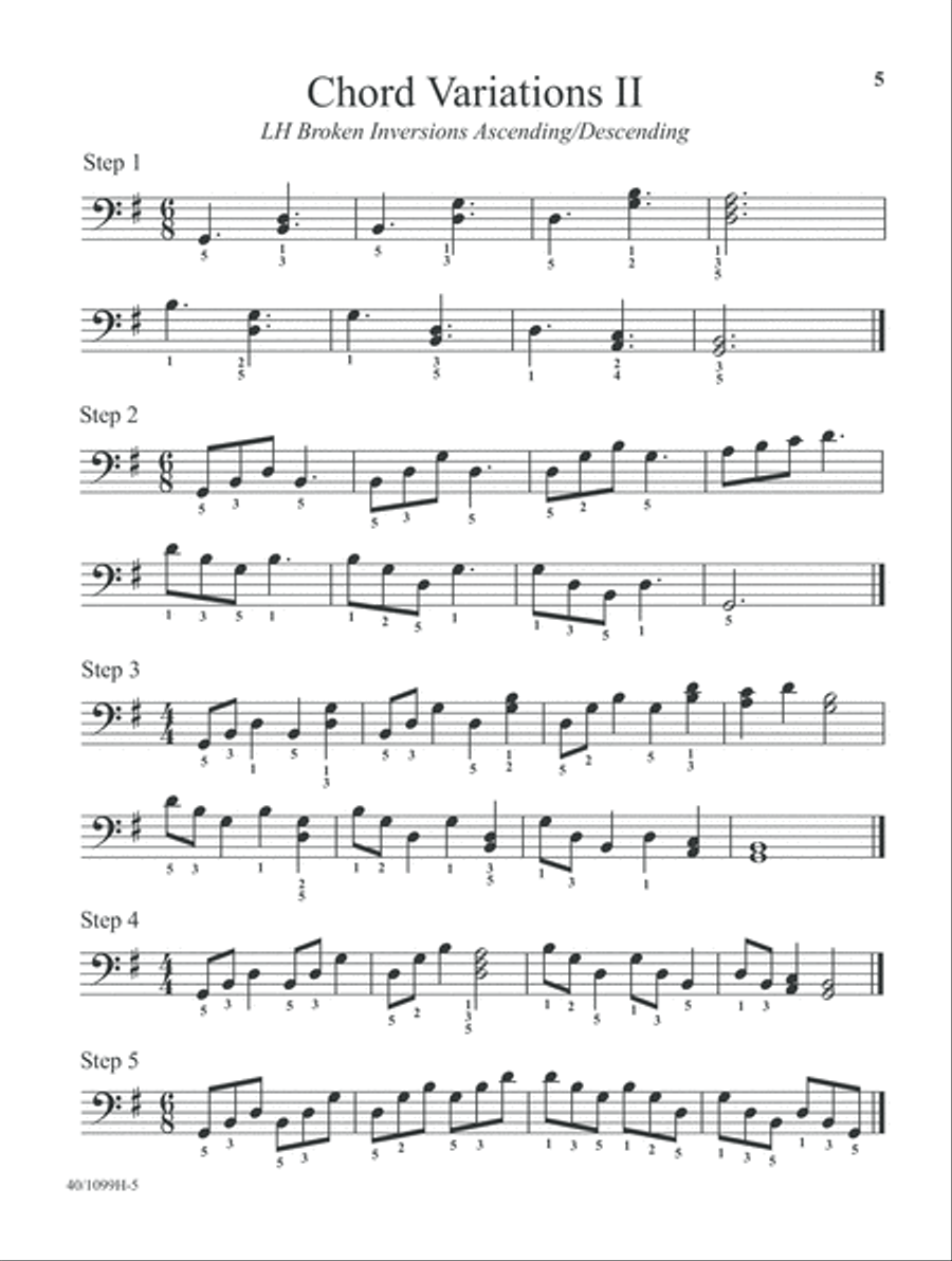 Technique Tune-Ups - Book 4 (Digital Download) Piano Method scores gallery preview page 5