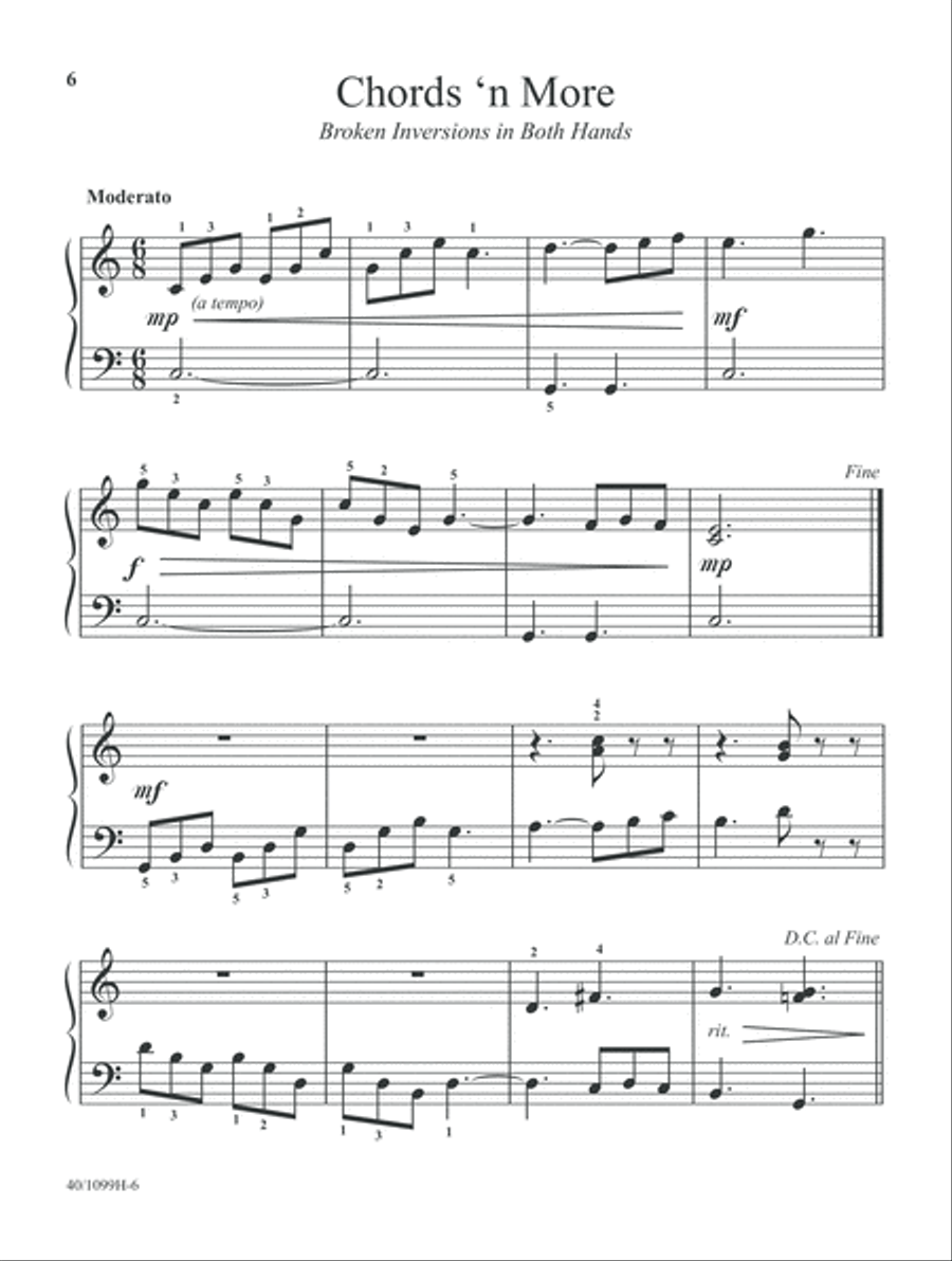 Technique Tune-Ups - Book 4 (Digital Download) Piano Method scores gallery preview page 6