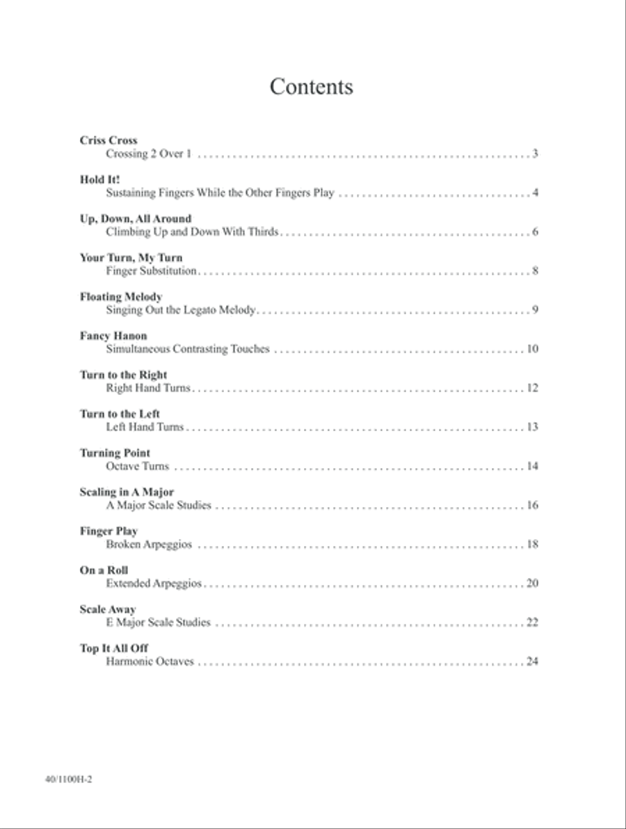 Technique Tune-Ups - Book 5 (Digital Download) Piano Method scores gallery preview page 2