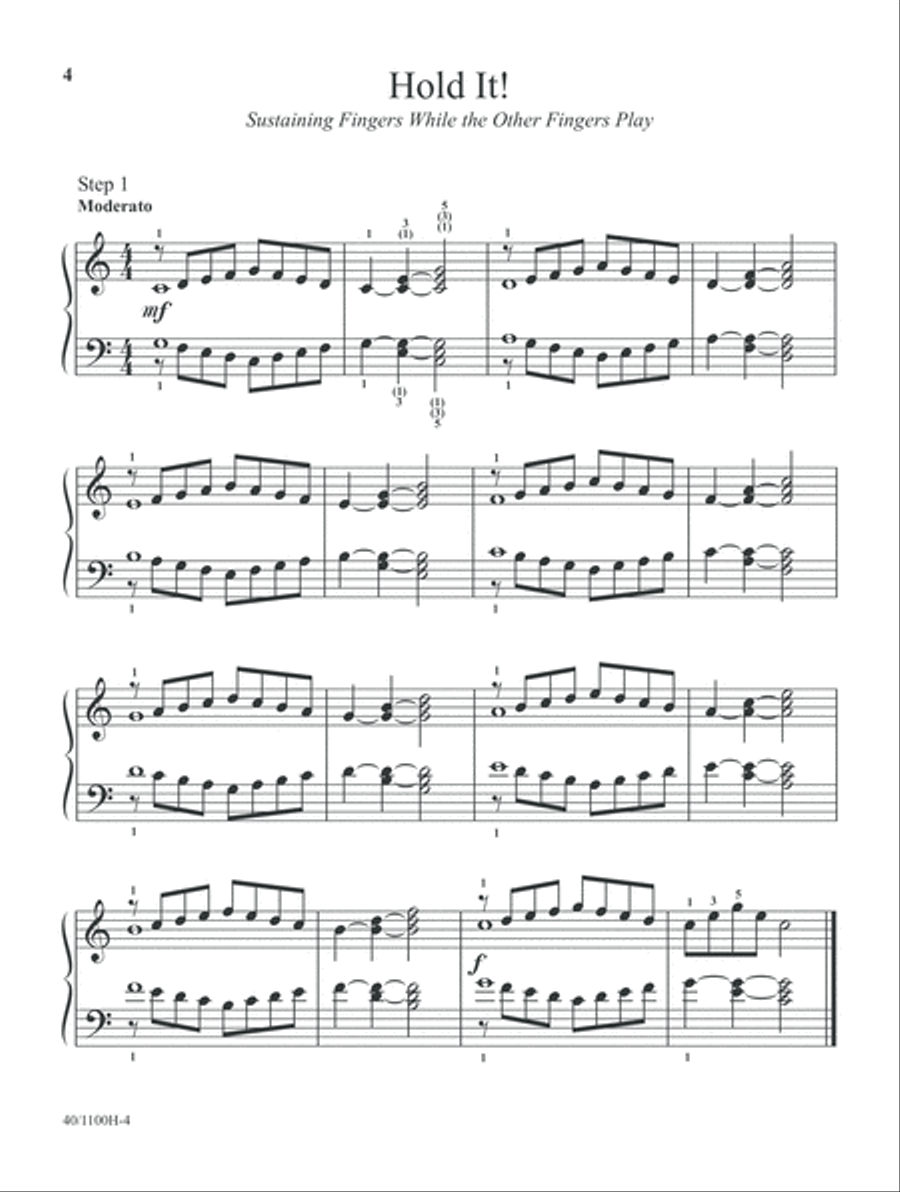 Technique Tune-Ups - Book 5 (Digital Download) Piano Method scores gallery preview page 4