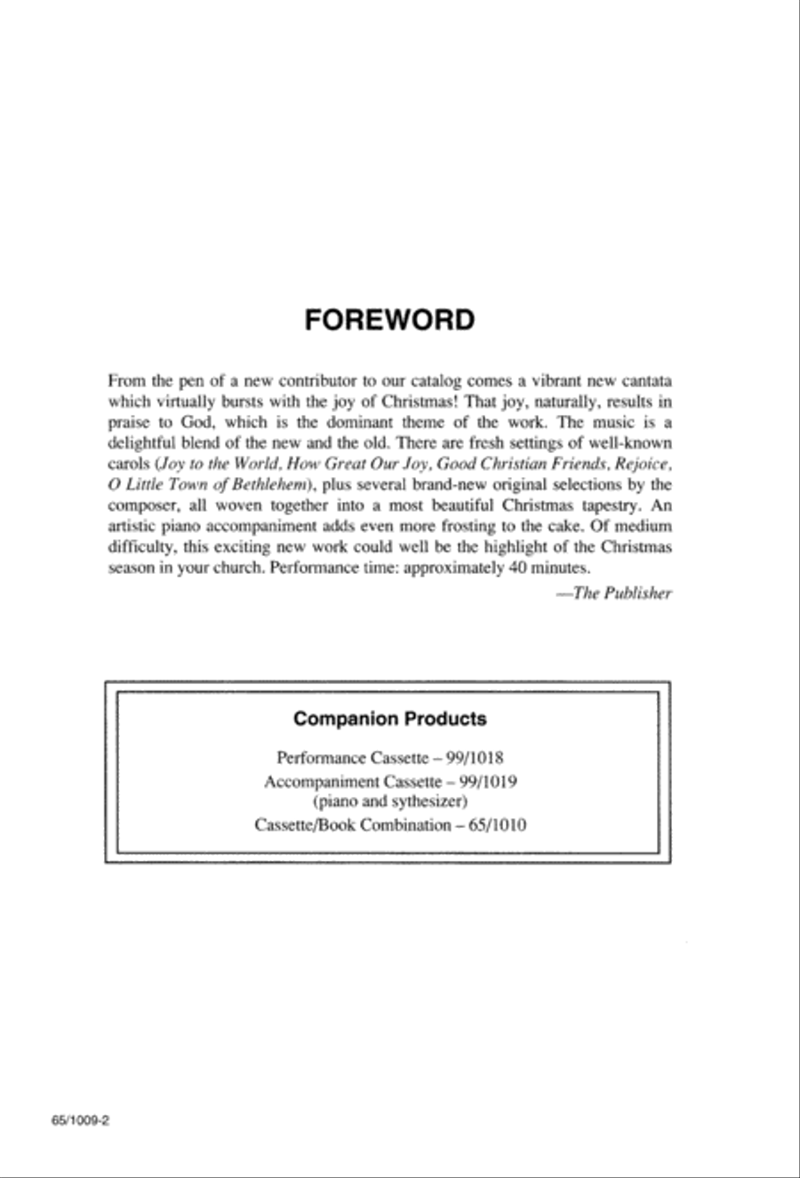 Rejoice, Believers (Digital Download) 4-Part scores gallery preview page 2