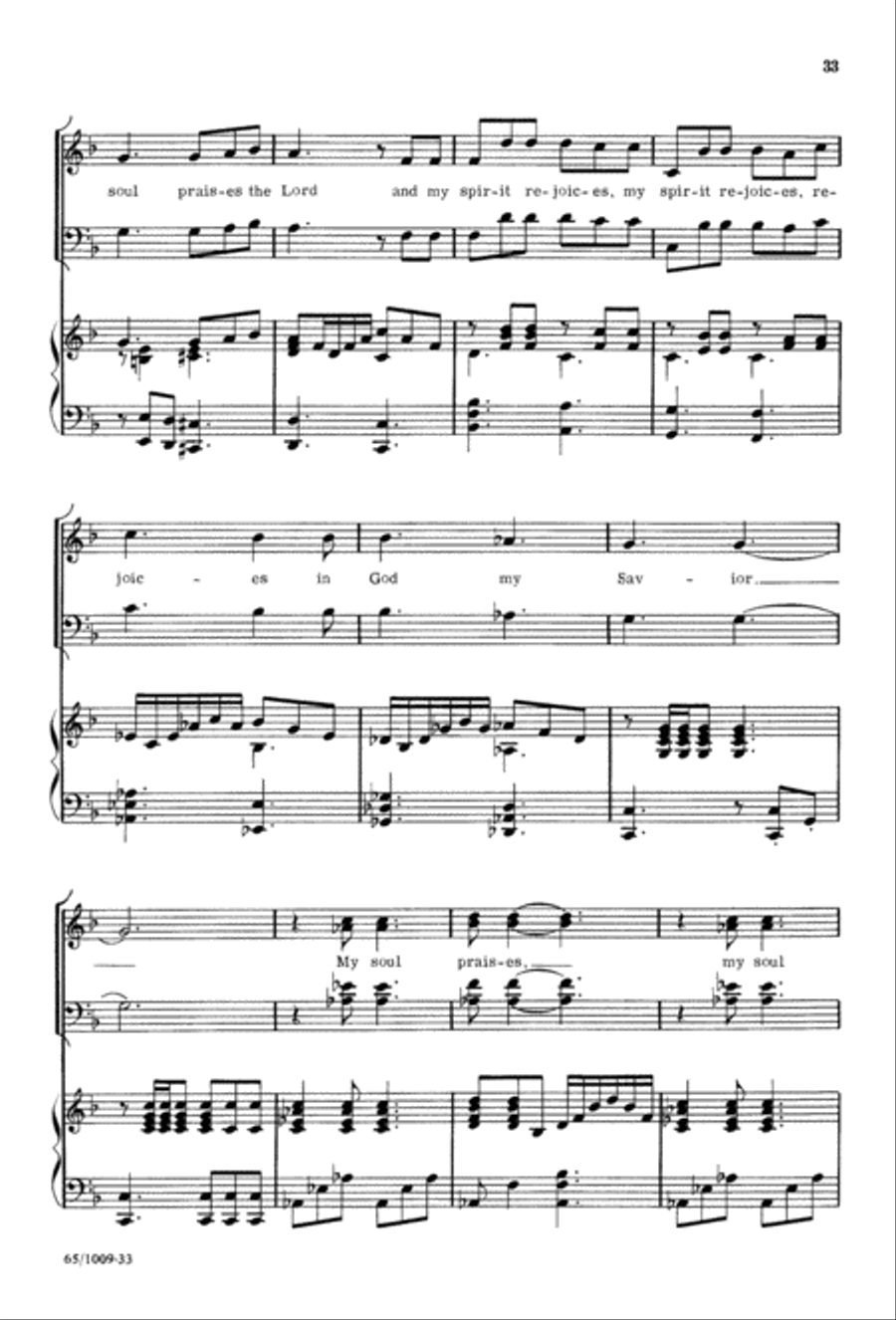 Rejoice, Believers (Digital Download) 4-Part scores gallery preview page 33