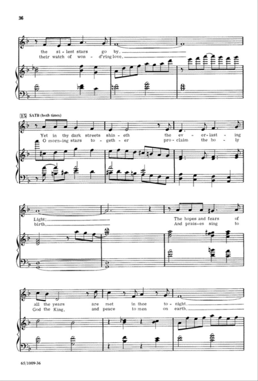 Rejoice, Believers (Digital Download) 4-Part scores gallery preview page 36