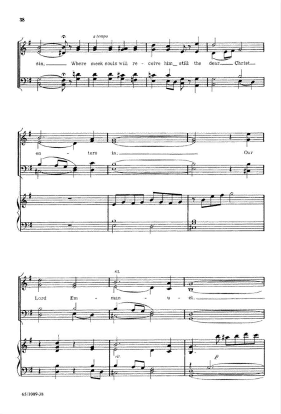 Rejoice, Believers (Digital Download) 4-Part scores gallery preview page 38