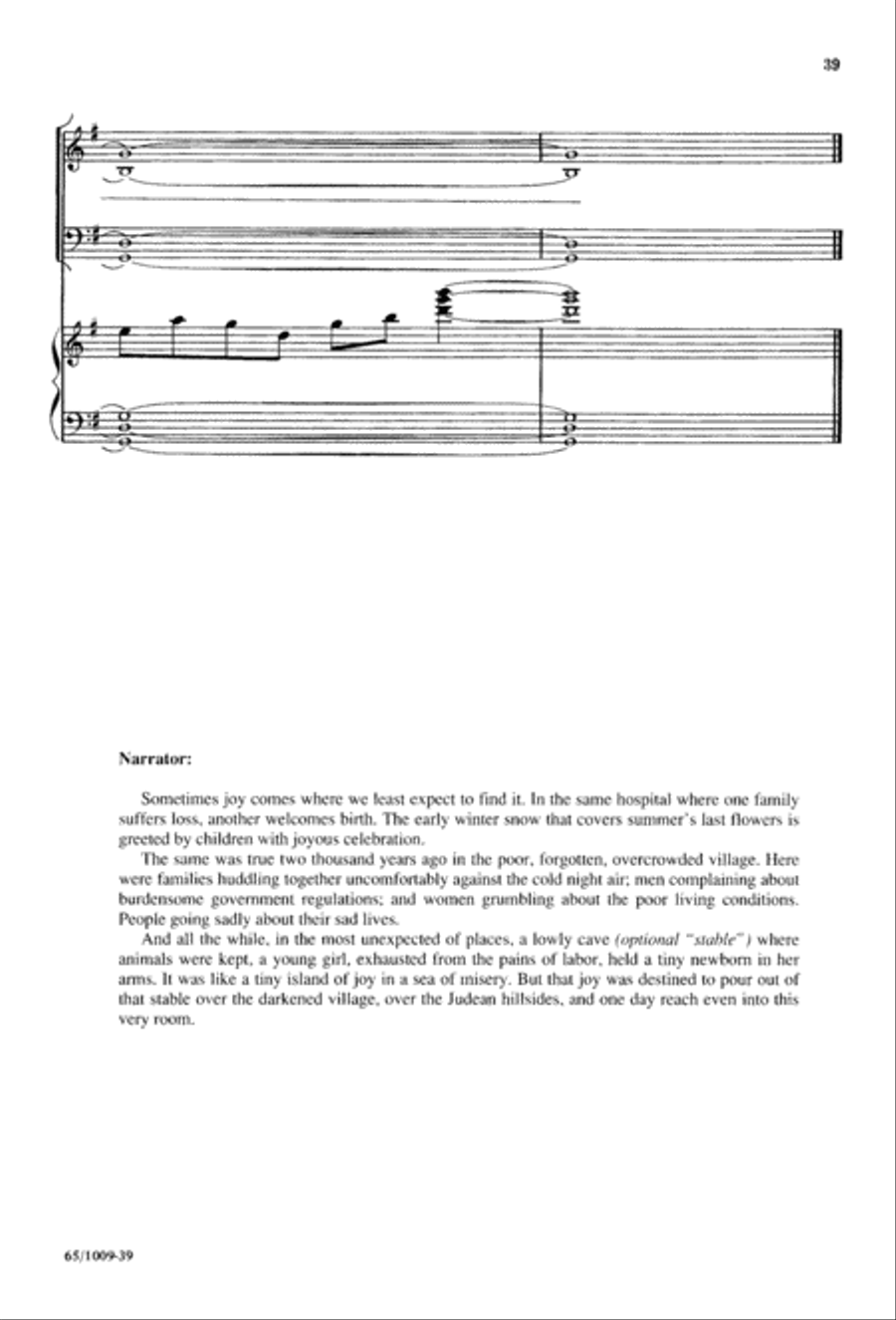Rejoice, Believers (Digital Download) 4-Part scores gallery preview page 39