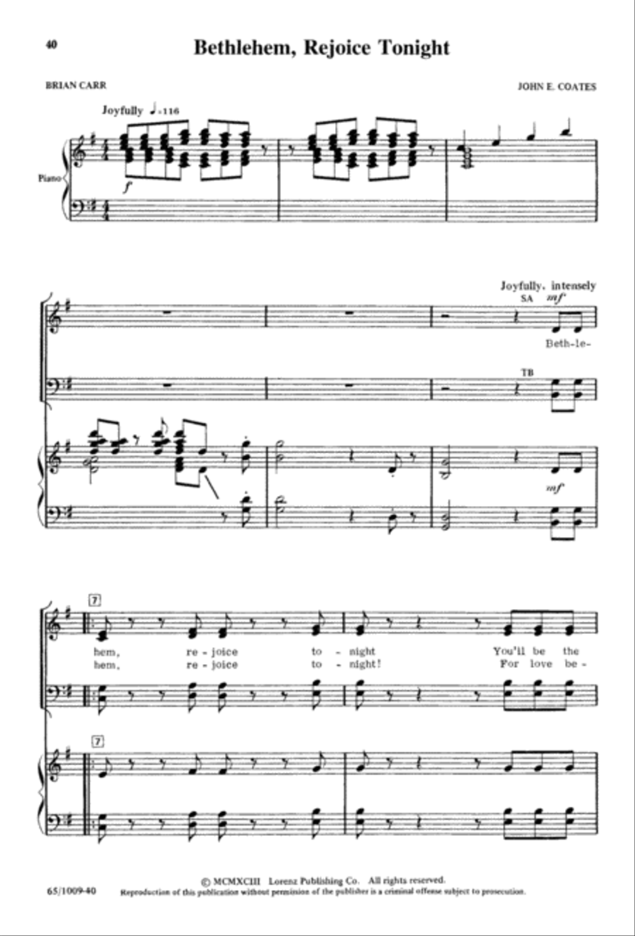 Rejoice, Believers (Digital Download) 4-Part scores gallery preview page 40