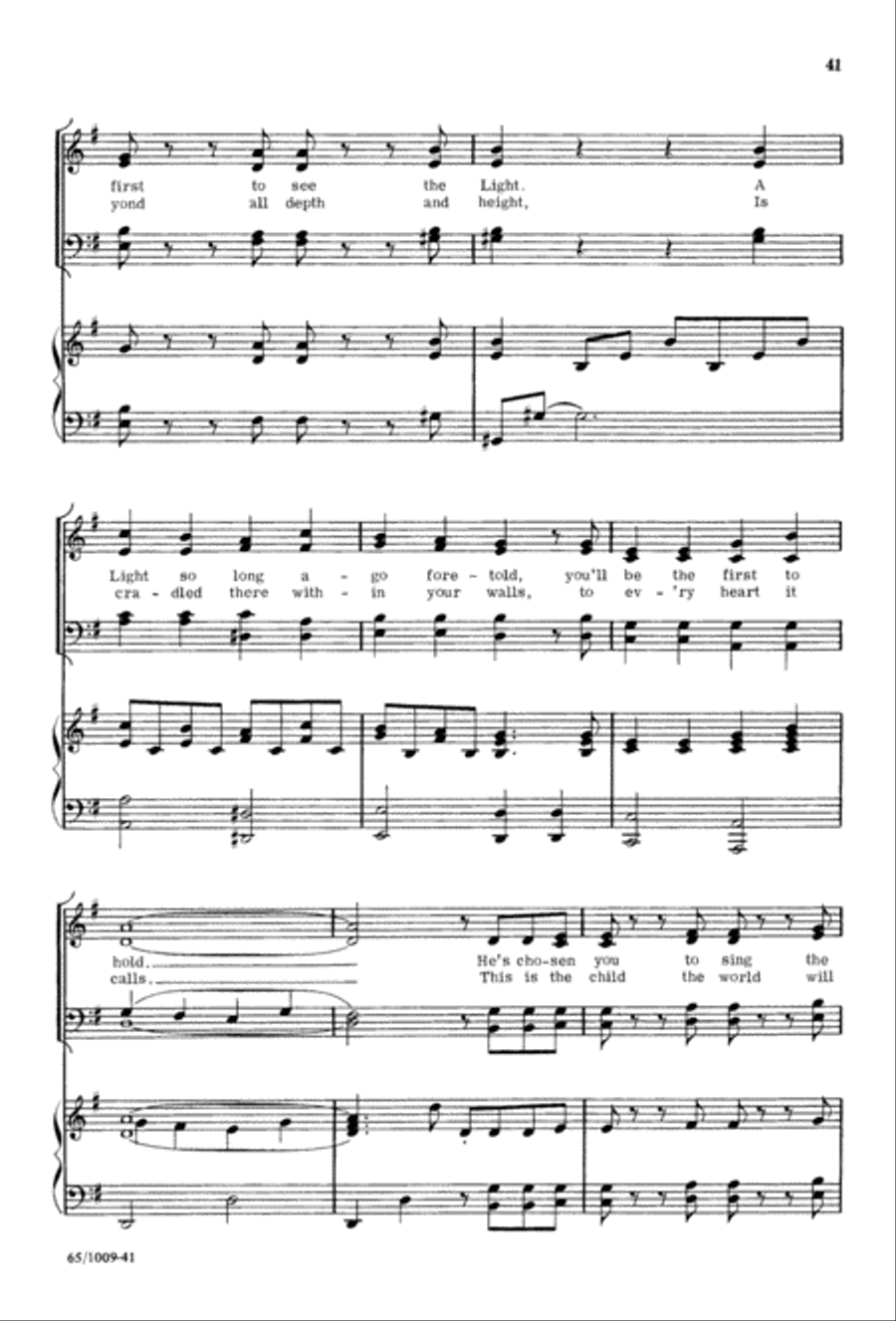 Rejoice, Believers (Digital Download) 4-Part scores gallery preview page 41