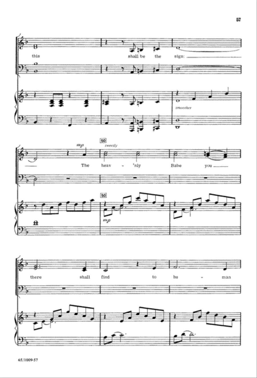 Rejoice, Believers (Digital Download) 4-Part scores gallery preview page 57