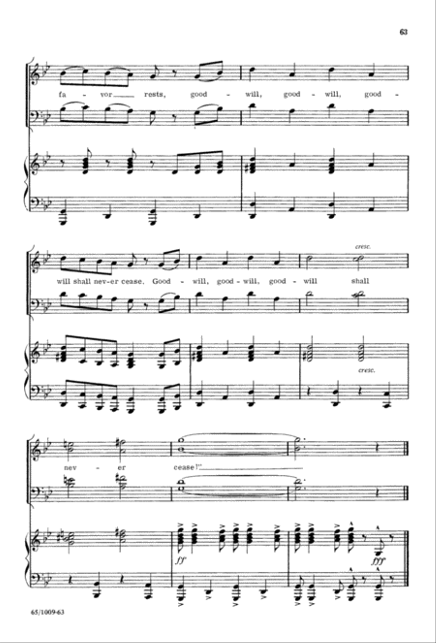 Rejoice, Believers (Digital Download) 4-Part scores gallery preview page 63