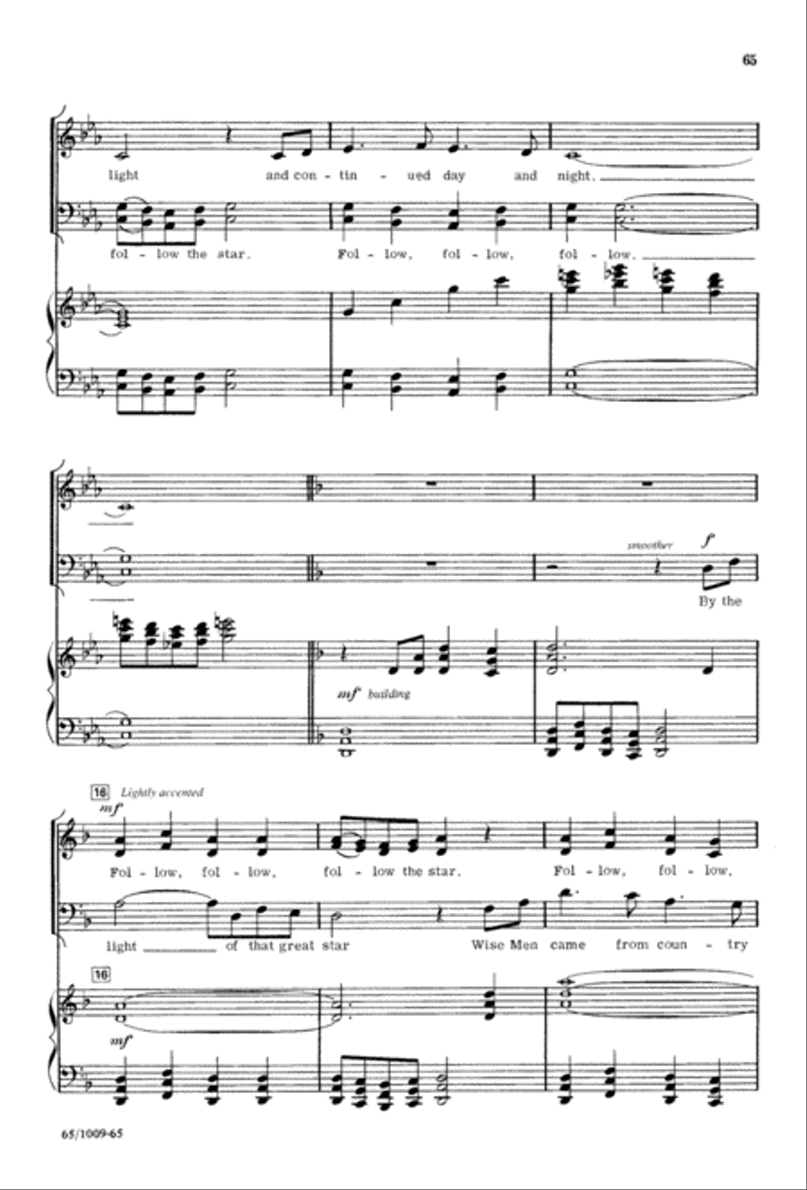 Rejoice, Believers (Digital Download) 4-Part scores gallery preview page 65