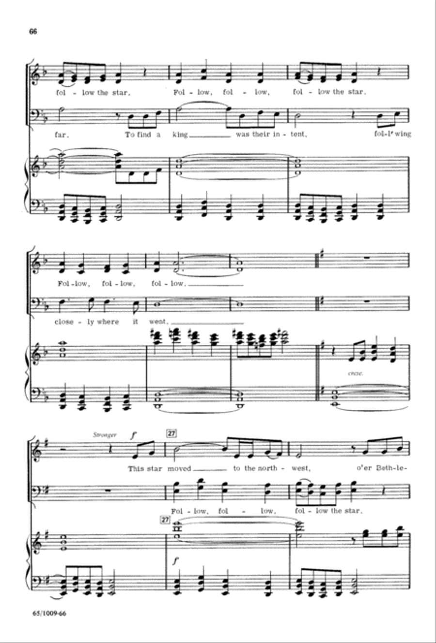 Rejoice, Believers (Digital Download) 4-Part scores gallery preview page 66