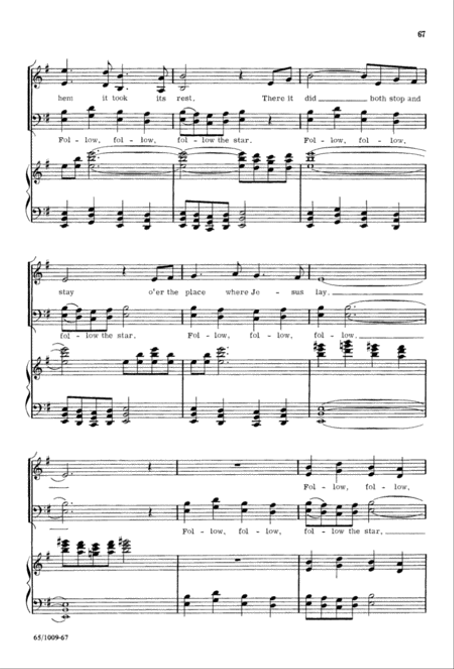 Rejoice, Believers (Digital Download) 4-Part scores gallery preview page 67