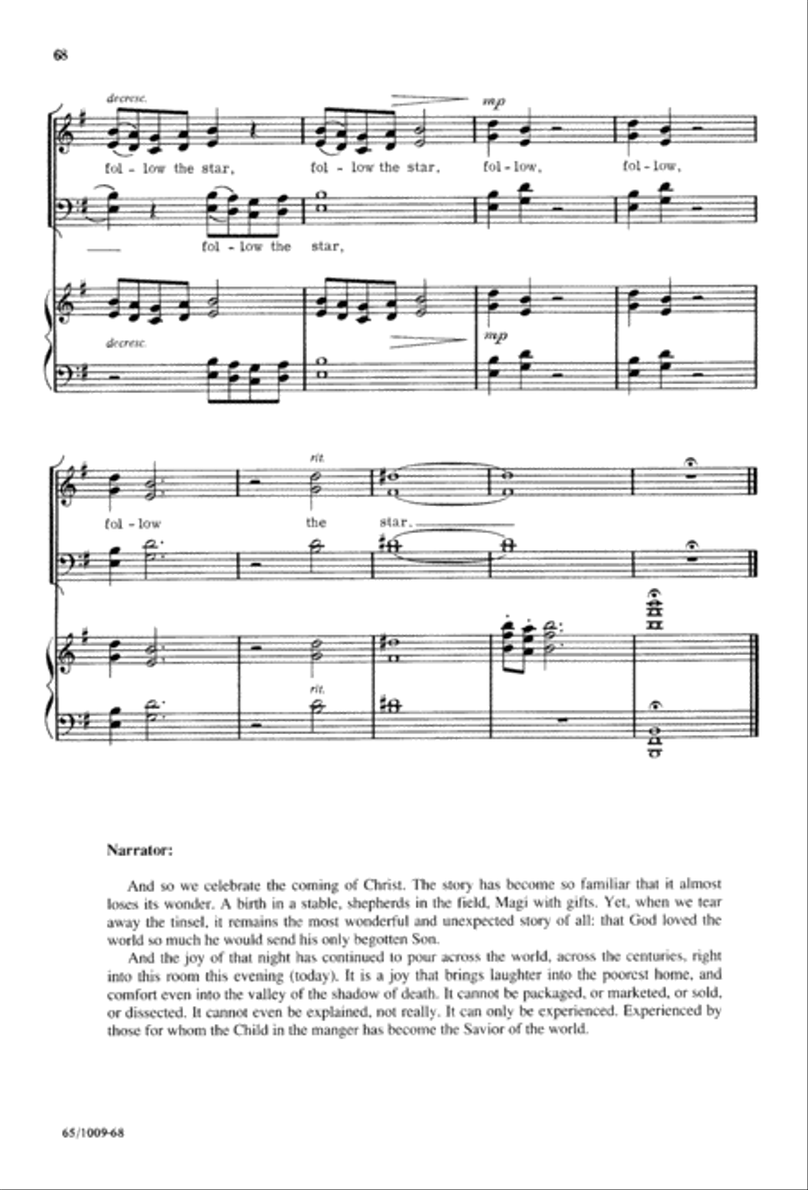 Rejoice, Believers (Digital Download) 4-Part scores gallery preview page 68