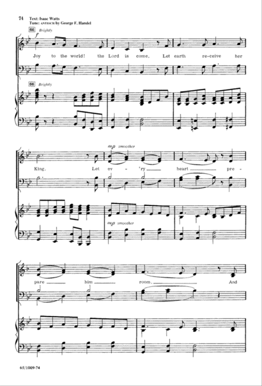 Rejoice, Believers (Digital Download) 4-Part scores gallery preview page 74