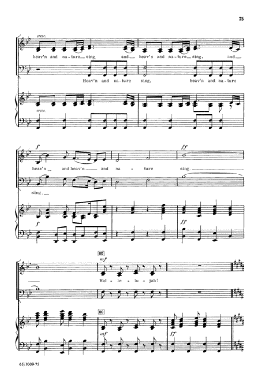 Rejoice, Believers (Digital Download) 4-Part scores gallery preview page 75