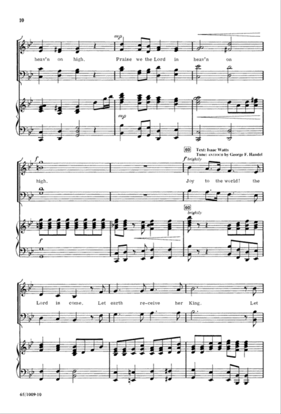 Rejoice, Believers (Digital Download) 4-Part scores gallery preview page 10