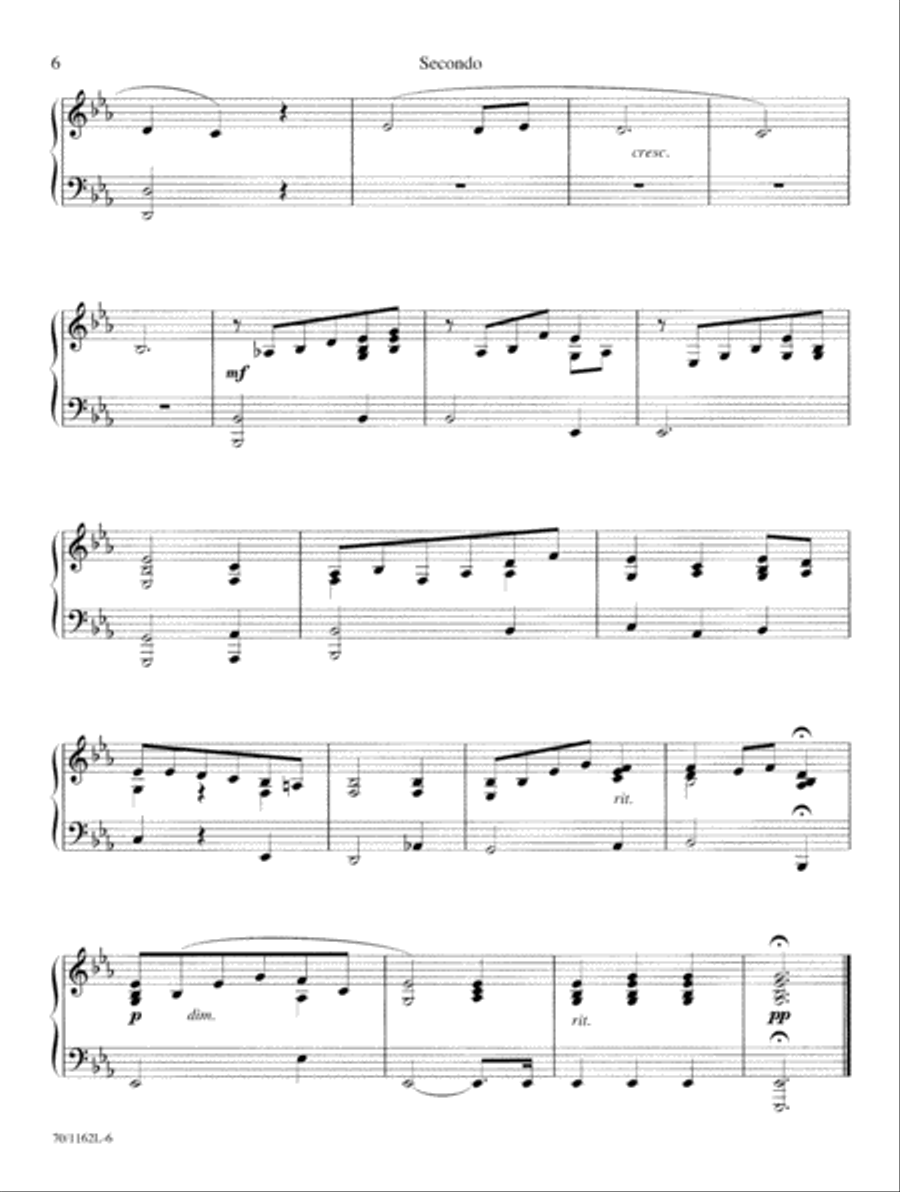 Sacred Duets for Piano, Four Hands (Digital Download) Piano Duet scores gallery preview page 6