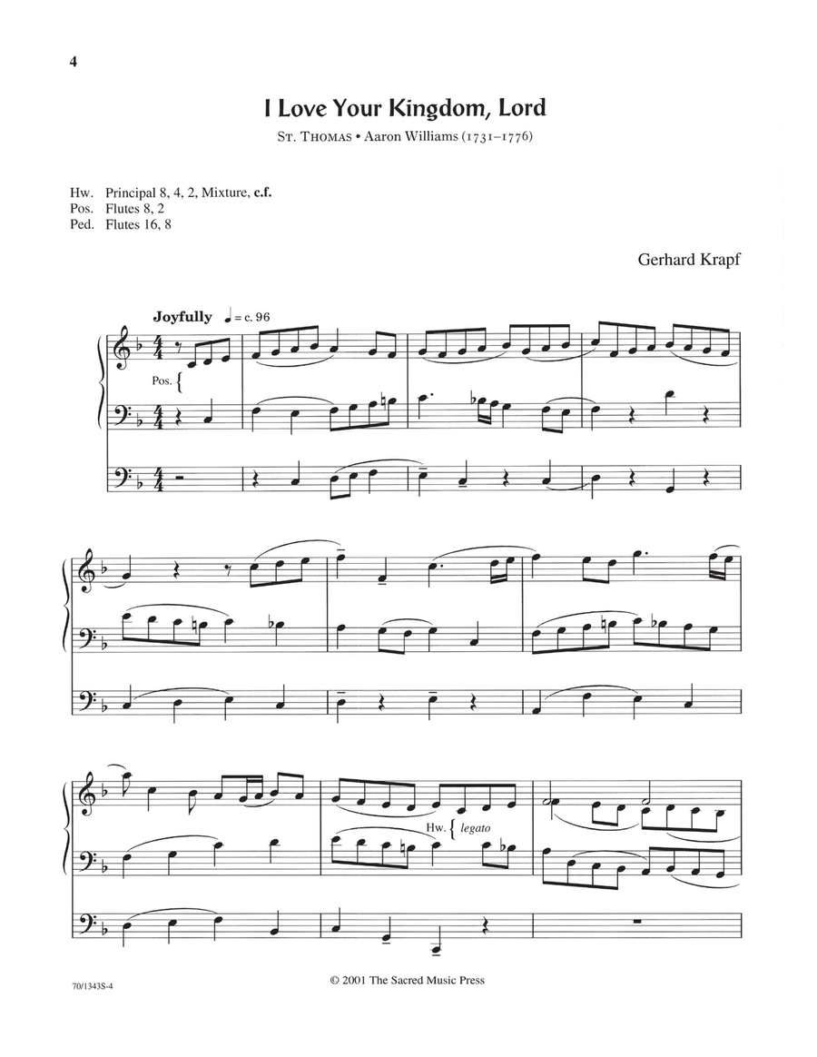 Hymn Meditations for Organ, Vol. 5 (Digital Download) Organ scores gallery preview page 6