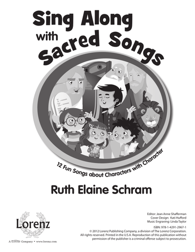 Sing Along with Sacred Songs - Songbook only