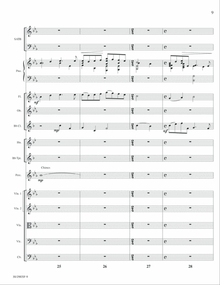 Lord of Glory - Full Score Choir scores gallery preview page 11