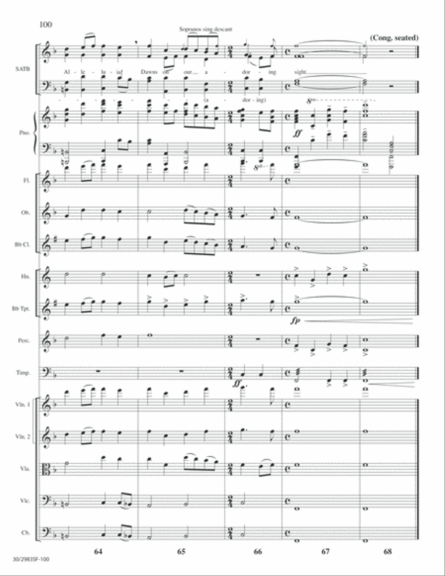Lord of Glory - Full Score Choir scores gallery preview page 102