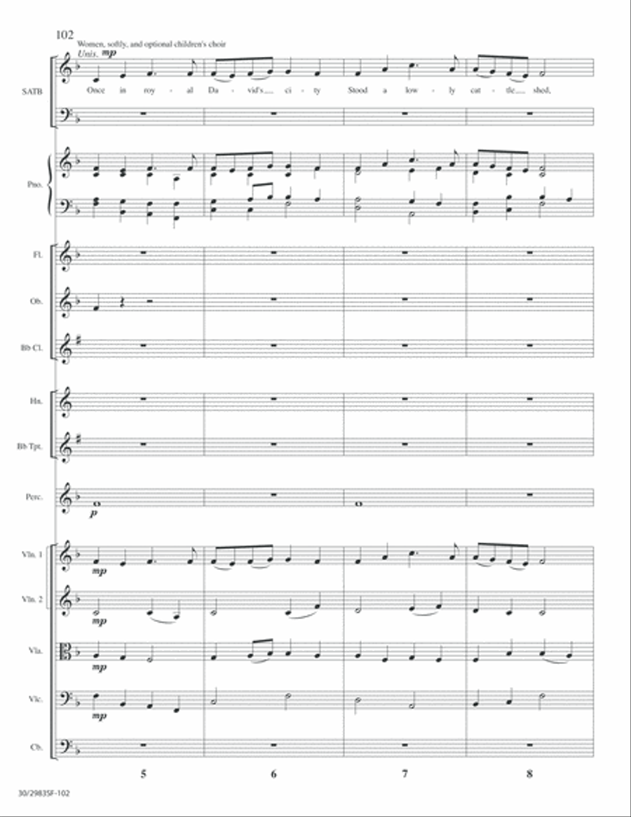 Lord of Glory - Full Score Choir scores gallery preview page 104