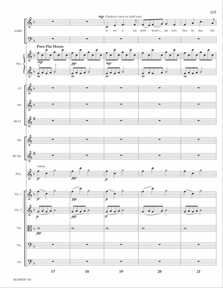 Lord of Glory - Full Score Choir scores gallery preview page 107