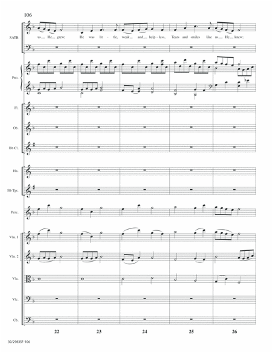Lord of Glory - Full Score Choir scores gallery preview page 108