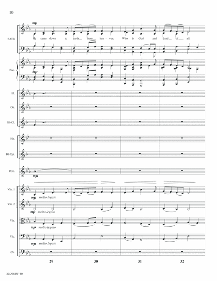 Lord of Glory - Full Score Choir scores gallery preview page 12