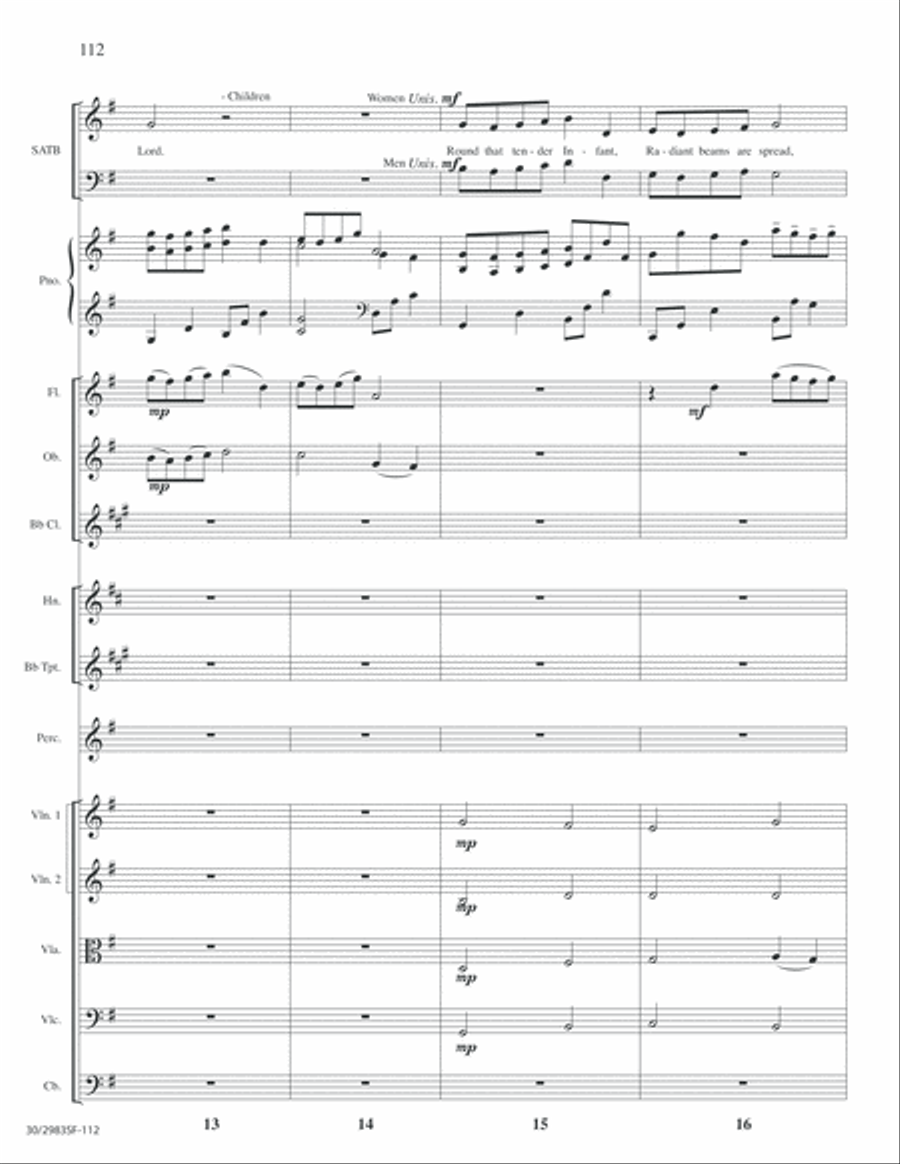 Lord of Glory - Full Score Choir scores gallery preview page 114