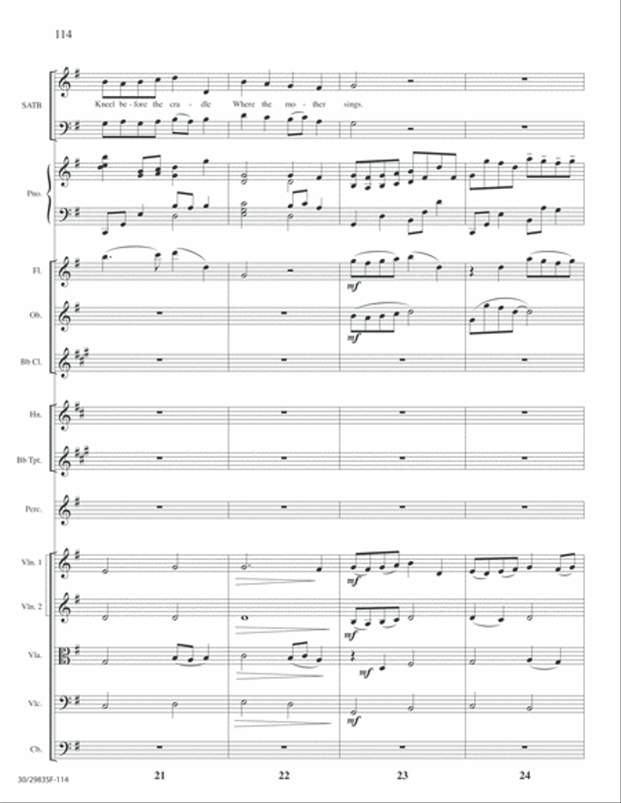 Lord of Glory - Full Score Choir scores gallery preview page 116