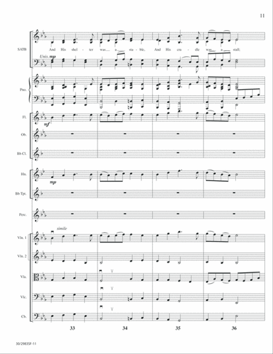 Lord of Glory - Full Score Choir scores gallery preview page 13