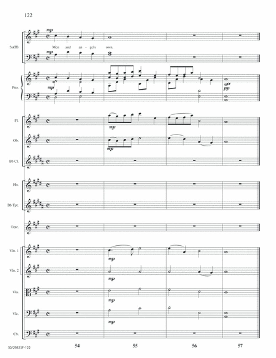 Lord of Glory - Full Score Choir scores gallery preview page 124