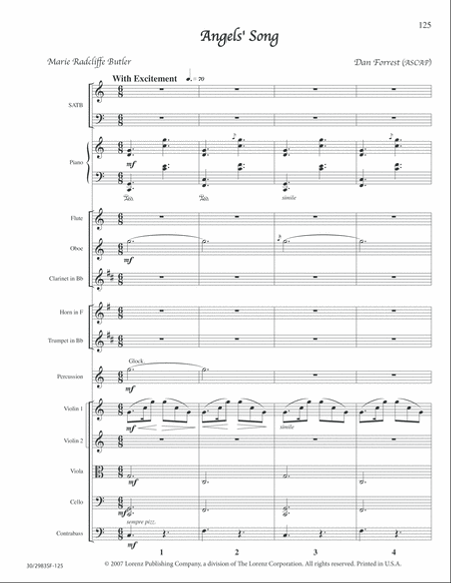 Lord of Glory - Full Score Choir scores gallery preview page 127