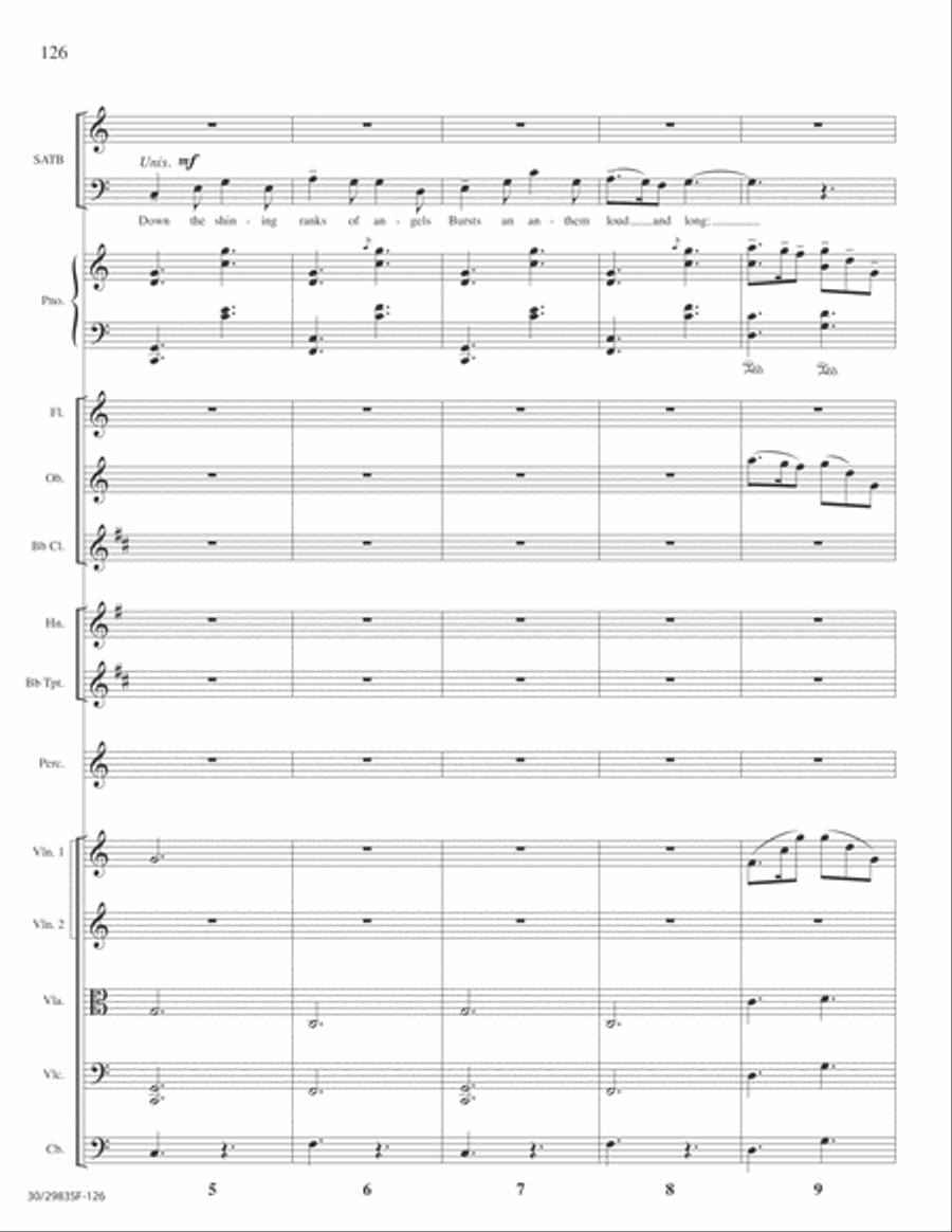 Lord of Glory - Full Score Choir scores gallery preview page 128