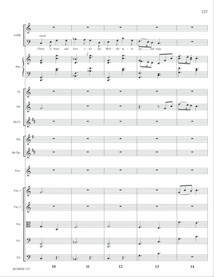 Lord of Glory - Full Score Choir scores gallery preview page 129