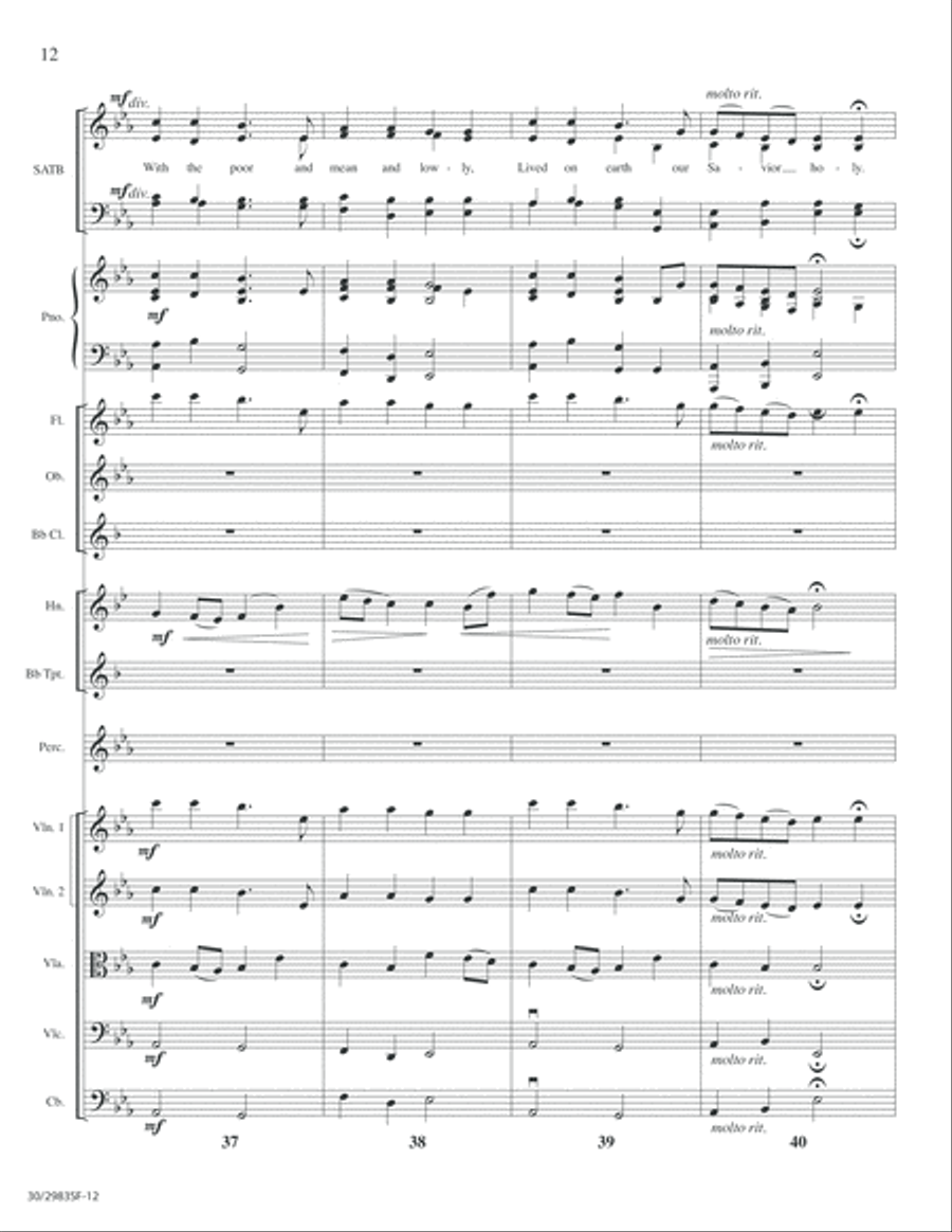 Lord of Glory - Full Score Choir scores gallery preview page 14
